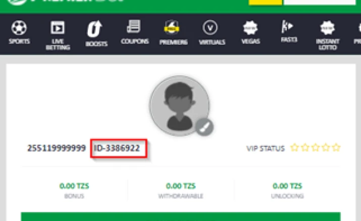 How to Find Your Premier Bet Account ID