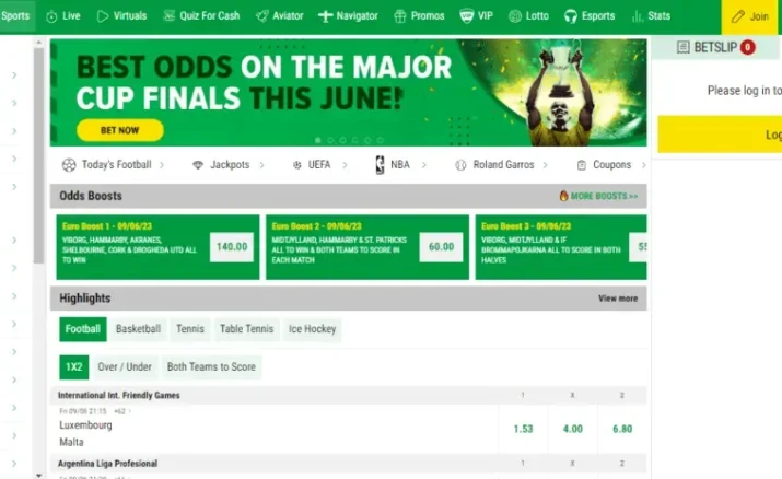 Kulembetsa pa Premier Bet Malawi mwandondomeko