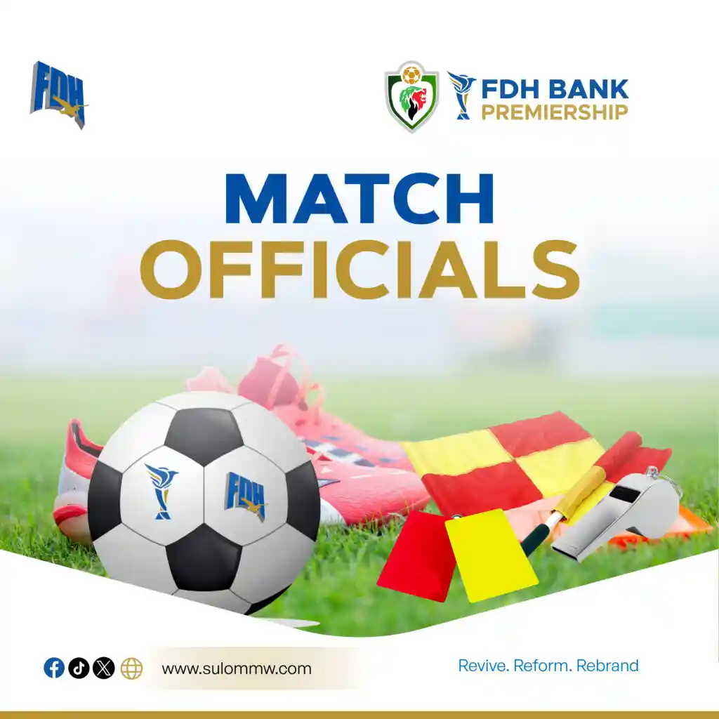 MATCH OFFICIALS FOR MATCHWEEK 2